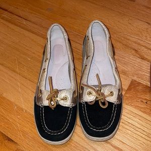 Sperry’s Navy Blue and Gold